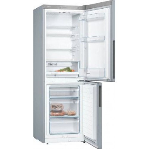 Холодильник Bosch KGV332LEA 2-хкамерн. серебристый (двухкамерный)
