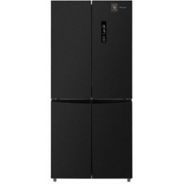Холодильник Weissgauff WCD 450 BG NoFrost Inverter 2-хкамерн. черный