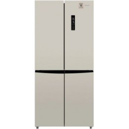 Холодильник Weissgauff WCD 470 Be NoFrost Inverter 2-хкамерн. бежевый
