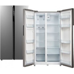 Холодильник Бирюса SBS 587 I 2-хкамерн. нержавеющая сталь (двухкамерный)