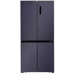 Холодильник Lex LCD450BMID 2-хкамерн. синий металлик/черный