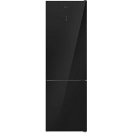 Холодильник Maunfeld MFF200NFB 2-хкамерн. черный глянц.