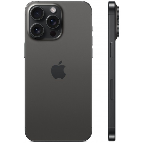 Смартфон Apple A3105 iPhone 15 Pro Max 512Gb черный титан 1Sim (MU6U3J/A)