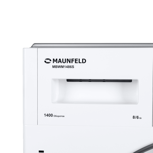 Стиральная машина Maunfeld MBWM1486S класс:A+++ загрузка до 8кг отжим:1400об/мин белый