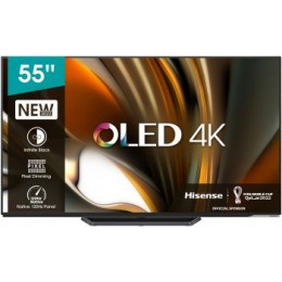 Телевизор OLED Hisense 55" 55A85H черный 4K Ultra HD 120Hz DVB-T DVB-T2 DVB-C DVB-S DVB-S2 WiFi Smar