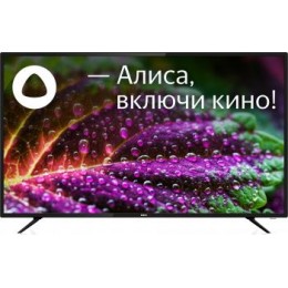 Телевизор LED BBK 55" 55LEX-8264/UTS2C Smart Яндекс.ТВ черный/4K Ultra HD/60Hz/DVB-T2/DVB-C/DVB-S2/U