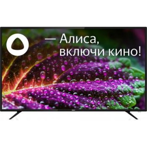 Телевизор LED BBK 55" 55LEX-8264/UTS2C Smart Яндекс.ТВ черный/4K Ultra HD/60Hz/DVB-T2/DVB-C/DVB-S2/U