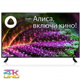 Телевизор LED BBK 65" 65LEX-9201/UTS2C (B) Smart черный/4K Ultra HD/60Hz/DVB-T2/DVB-C/DVB-S2/USB/WiF