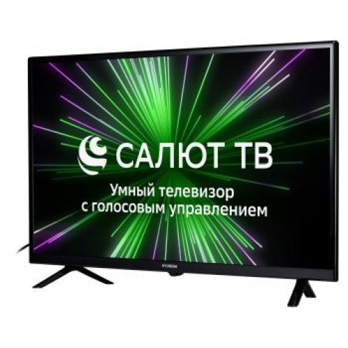 Телевизор LED Hyundai 32" H-LED32BS5001 Салют ТВ черный HD 60Hz DVB-T DVB-T2 DVB-C DVB-S DVB-S2 USB