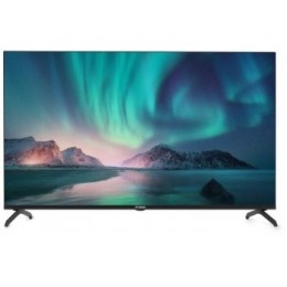 Телевизор LED Hyundai 43" H-LED43BU7006 Android TV Frameless Metal черный 4K Ultra HD 60Hz DVB-T DVB