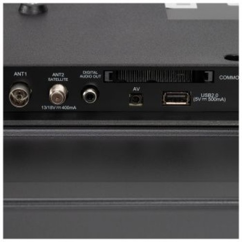 Телевизор LED Hyundai 43" H-LED43BU7008 Android TV Slim Design черный 4K Ultra HD 60Hz DVB-T DVB-T2