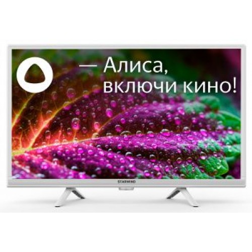 Телевизор LED Starwind 24" SW-LED24SG312 Яндекс.ТВ белый HD 60Hz DVB-T DVB-T2 DVB-C DVB-S DVB-S2 USB