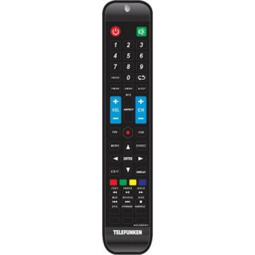 Телевизор LED Telefunken 23.6" TF-LED24S15T2\H черный HD 50Hz DVB-T DVB-T2 DVB-C USB (RUS)