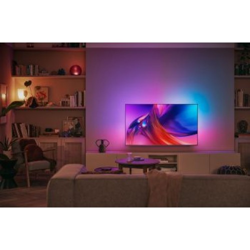 Телевизор LED Philips 50" 50PUS8808/12 Android TV светло-серебристый 4K Ultra HD 120Hz DVB-T DVB-T2